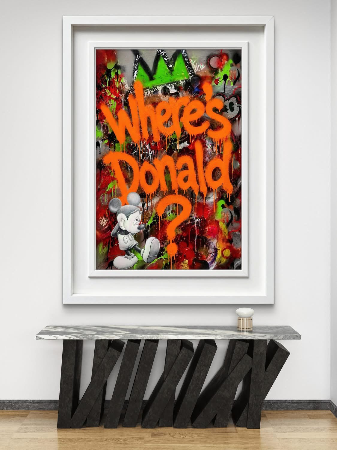 WHERE’S DONALD?