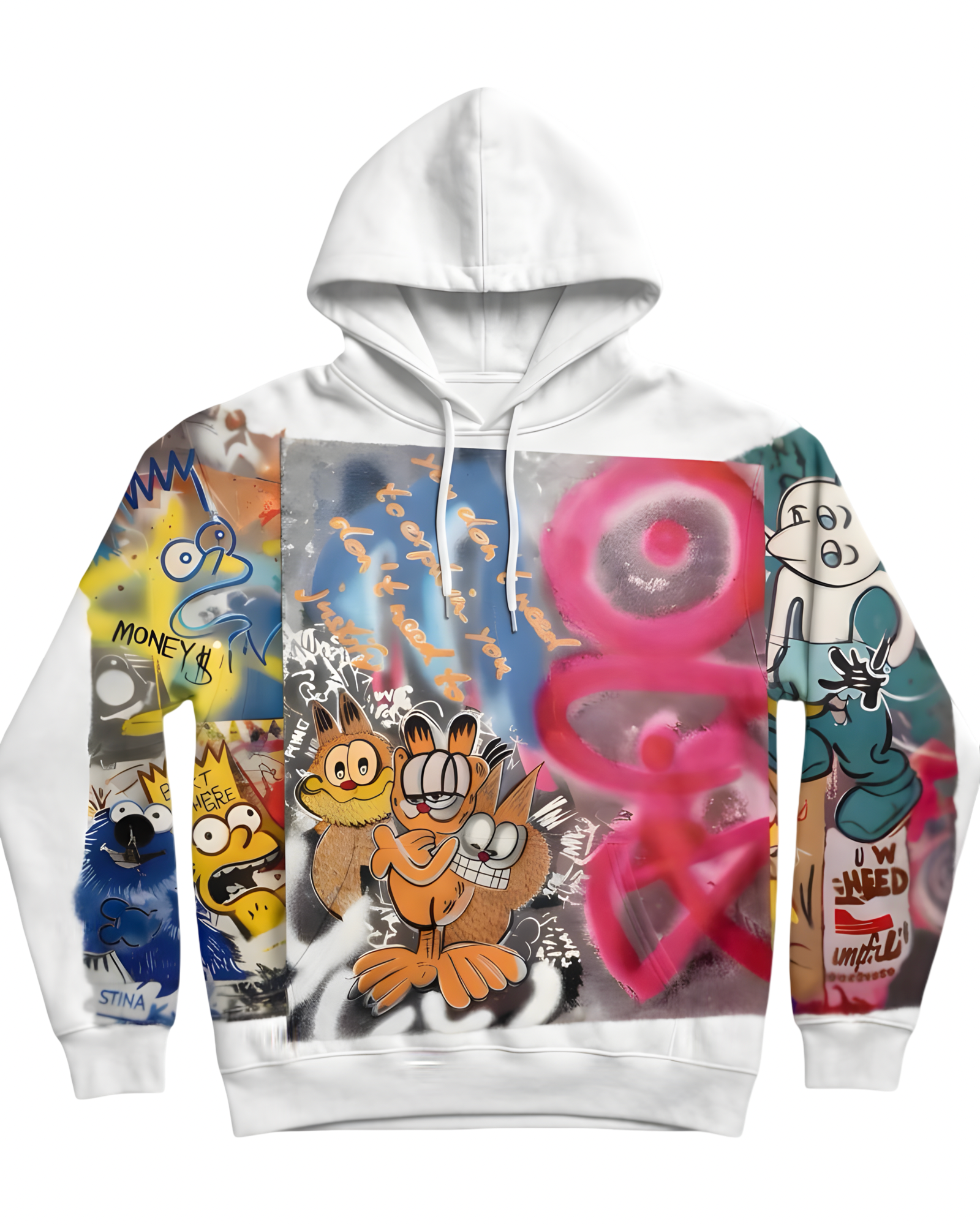 NOT GARFIELD (white)
